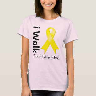 Personalise I Walk For Suicide Prevention T-Shirt