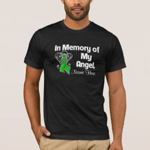 Personalise In Memory of My Angel Kidney Cancer T-Shirt