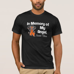 Personalise In Memory of My Angel Leukaemia T-Shirt