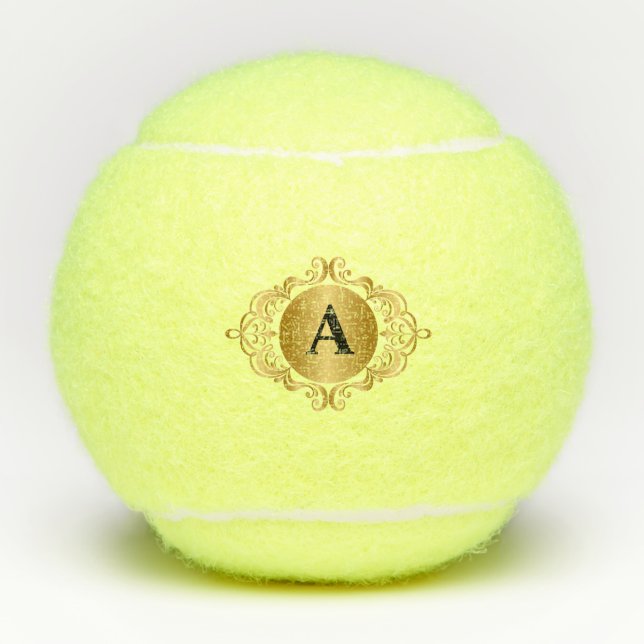 Personalise Initial Tennis Ball - Version 1 (Front)