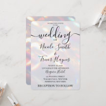 Personalise: Iridescent Lights Wedding