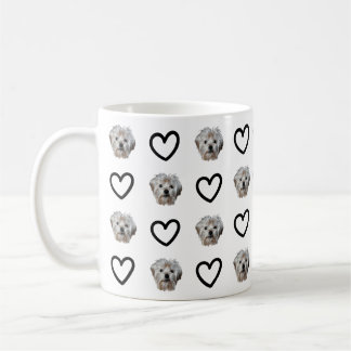 Personalise It! Black Heart Pet Photo Coffee Mug