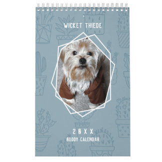 Personalise It! Cactus Cooler Pet Buddy Calendar