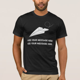 Personalise It, Paper Aeroplane T-Shirt
