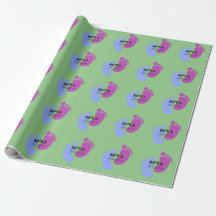 Personalise it Unisex Baby Feet Flat Icon