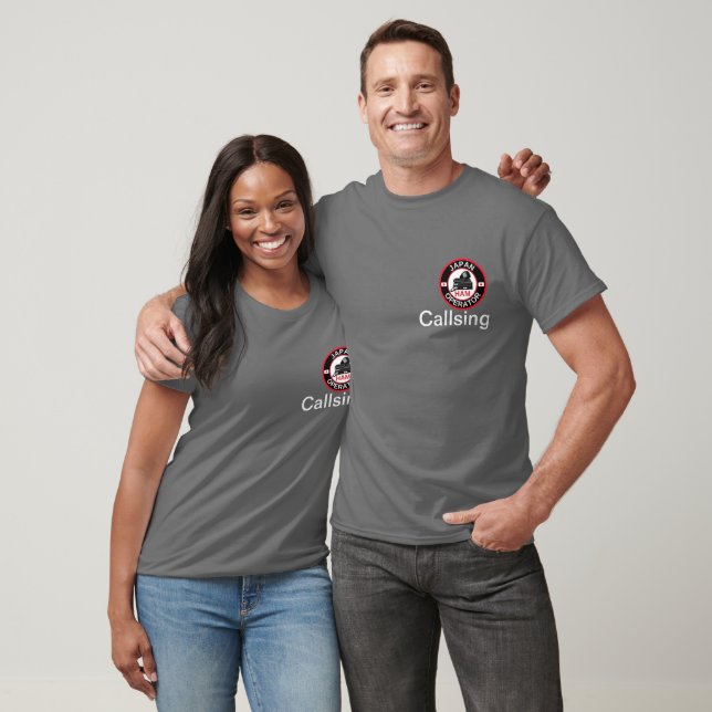 Personalise Japan Ham Radio Operator T-Shirt (Unisex)