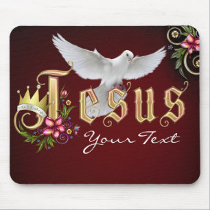 Personalise Jesus Is King#2 Mousepad