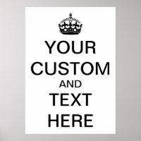 Personalise Keep Calm and Carry On