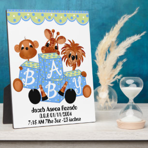 Personalise  Keepsake for Childs birth Your Plaque