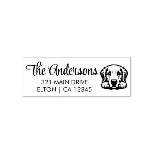 Personalise Labrador  Self-inking Stamp