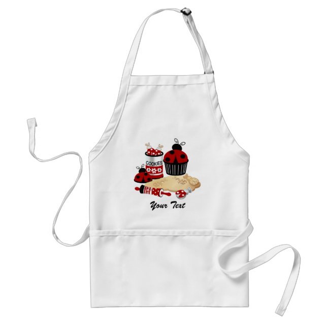 Personalise Ladybug Apron (Front)
