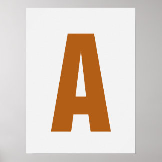 Personalise Letter Wall Art Modern Cosy Home Decor