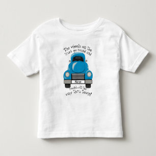 Personalise License~ Big Blue Truck Shirt