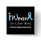 Personalise Light Blue Ribbon Prostate Cancer