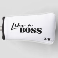Personalise, Like a boss modern with classic type