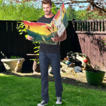 Personalise Mama Llama I Miss You Giant Card