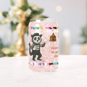 Personalise: Marcel, civet mime Can Glass