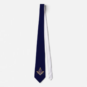 Personalise Masonic & Shriners Emblem Tie