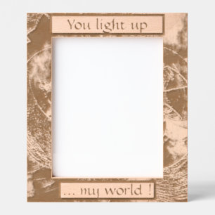"Personalise Me" (8" x 10") Etched Frames
