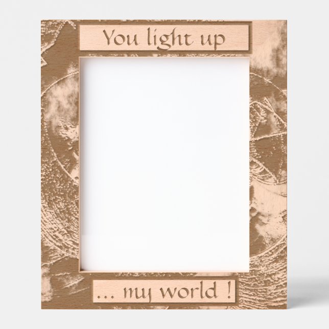 "Personalise Me" (8" x 10")  Etched Frames (Front)