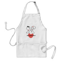 Personalise Me! Bridal Shower Apron-Autographable 
