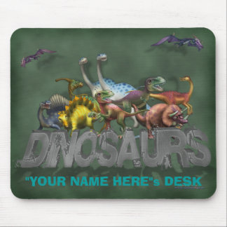 "Personalise Me!" Dinosaurs Mouse Mat
