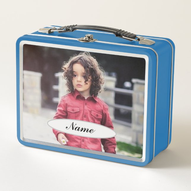Personalise Metal Lunch Box (Front)