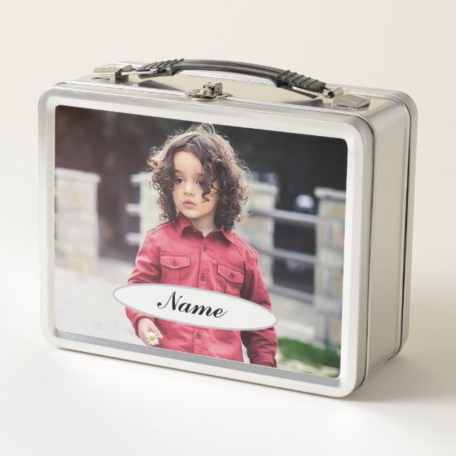 Personalise Metal Lunch Box (Front)