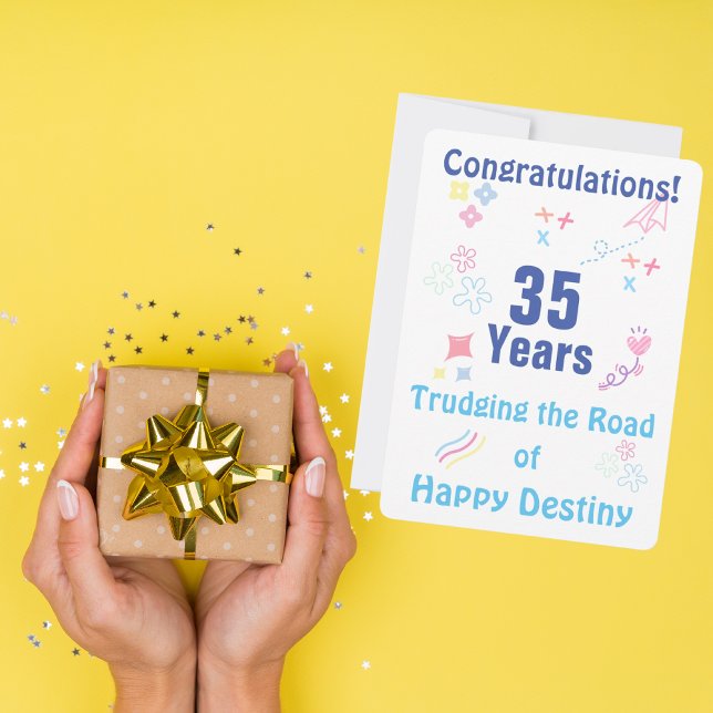 Personalise Milestone  12 Step Anniversary Card (Creator Uploaded)