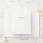 Personalise:  Minimalist Gold Name and Department