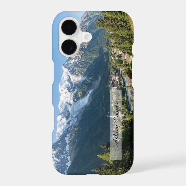 Personalise Mont Blanc French Alps Mountain (Back)