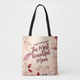 Personalise Most Beautiful Mum Tote Bag