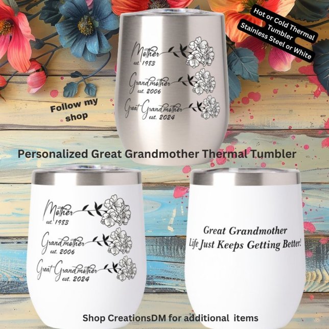 Personalise Mother, Grandmother, Great Grandmother (Creator Uploaded)