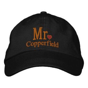 Personalise Mr & Mrs Embroidery Embroidered Cap