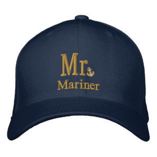 Personalise Mr & Mrs Embroidery Embroidered Cap