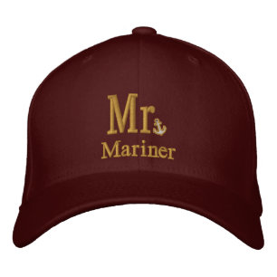 Personalise Mr & Mrs Embroidery Embroidered Cap