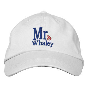 Personalise Mr & Mrs Embroidery Embroidered Cap