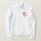 Personalise Mr & Mrs Embroidery Embroidered Gear