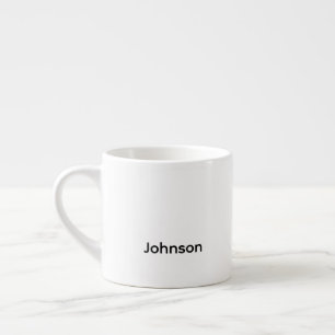 Personalise Name Espresso Cup