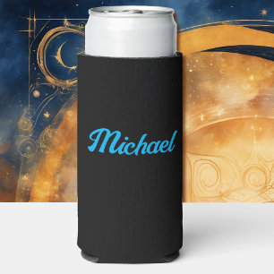 Personalise Name for a Useful Custom Gift Tall Seltzer Can Cooler