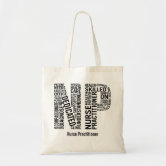 Naughty Nurse Practitioner Large Tote Bag Zazzle