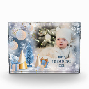 Personalise Name & Photo Photo Block