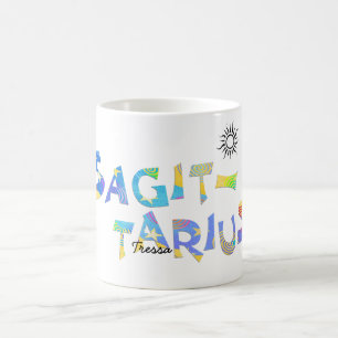 Personalise Name-SAGITTARIUS Birthday Zodiac Mug