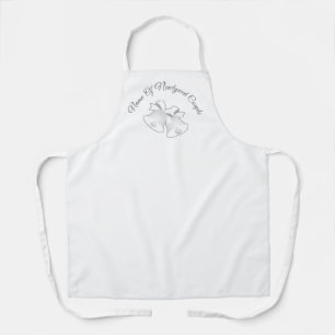 Personalise Newlyweds Wedding Bells Remembrance Apron