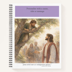 Personalise: No unimportant person Notebook