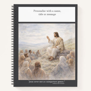 Personalise: No unimportant person Notebook
