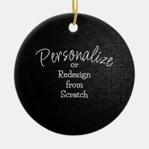 Personalise or Create from Scratch - Ceramic Tree Decoration