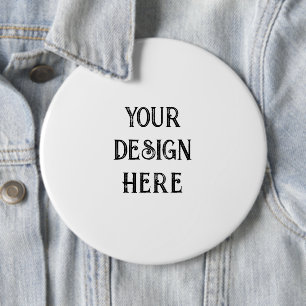 Personalise or Customise 6 Cm Round Badge