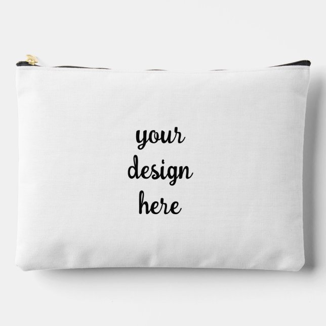 Personalise or Customise  Accessory Pouch (Front)