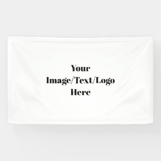 Personalise or Customise Blank Templates Banner